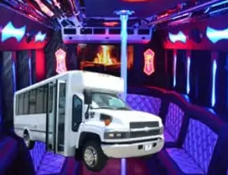 White Party Bus Rental Scottsdale